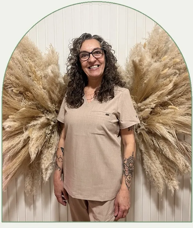 Graciela, encargada del estudio de Yarming